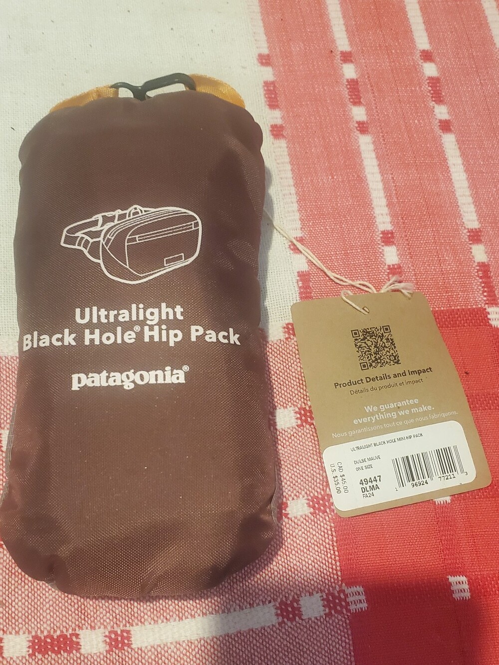 Patagonia Hip Pack Fanny Pack Outdoor Sport